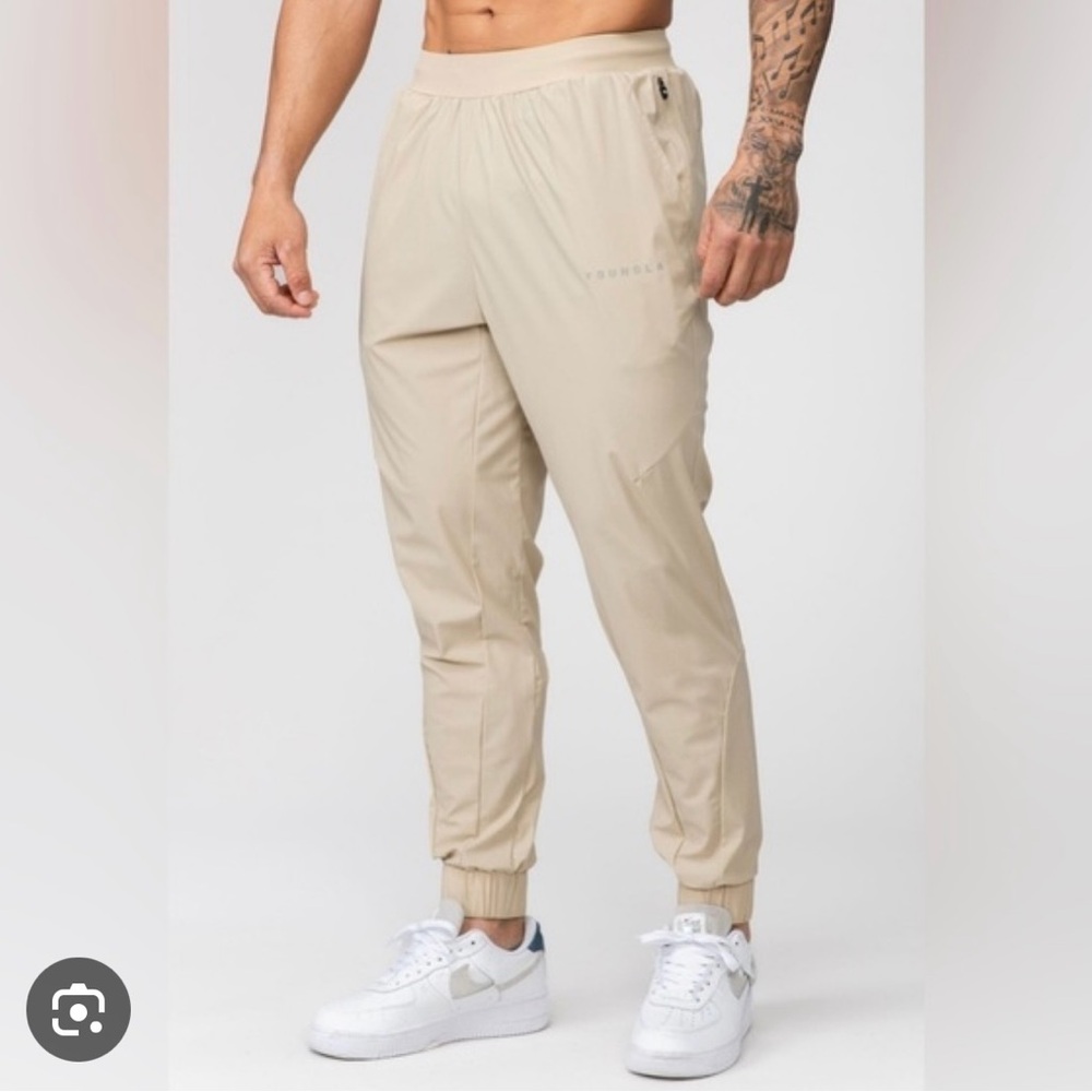 Young La Men’s 237 Nylon Jogger Tan